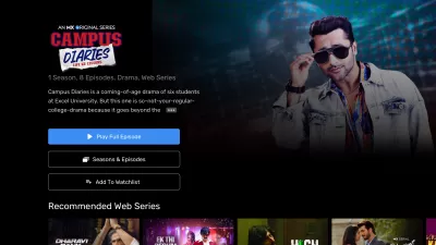 MX Player TV screenshot1