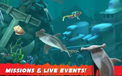 Hungry Shark Evolution screenshot2