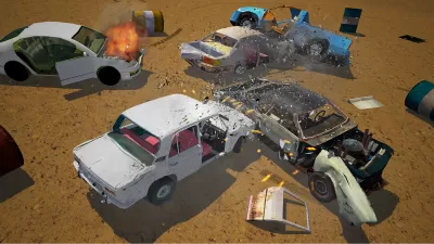 Demolition Derby Mad Car Crash screenshot2