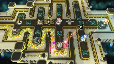 Sci-Fi Tower Defense Module TD screenshot1
