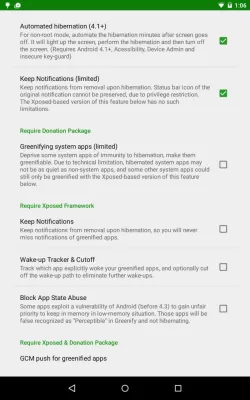 Greenify screenshot3