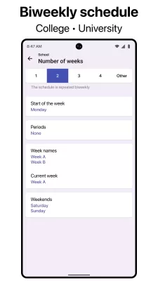 Smart Timetable screenshot1