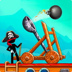 The Catapult: Stickman Pirates MOD APK icon