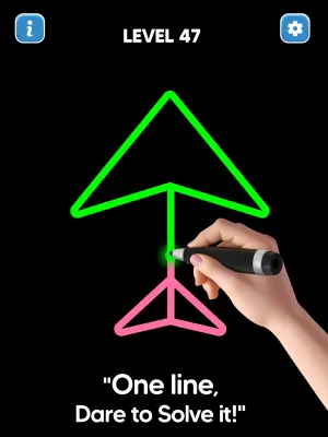 Line Drawing: No Lift Puzzle screenshot3