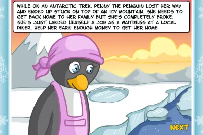Penguin Diner: Restaurant Dash screenshot2