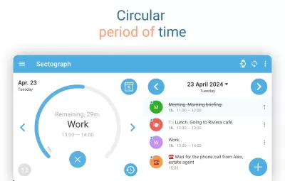 Sectograph screenshot2