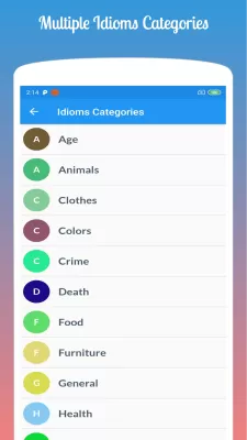 English Idioms & Phrases screenshot4