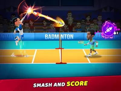 Badminton Clash 3D screenshot1
