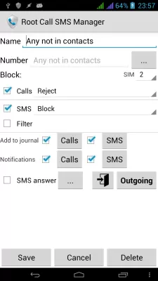 Root Call SMS Manager screenshot4