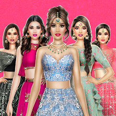 Indian Fashion Dressup Stylist MOD APK icon