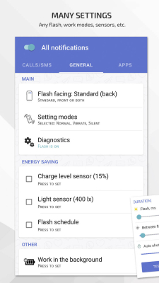 Flash activado call screenshot2