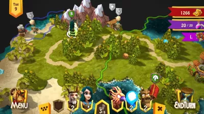 Heroes of Flatlandia screenshot1