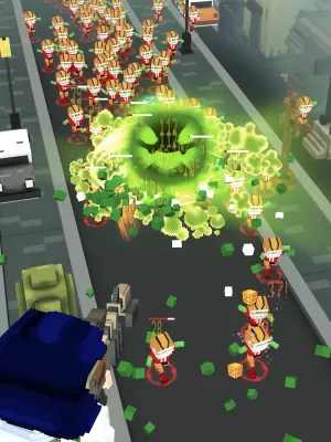 Pixel City War: Fly Shooter screenshot3