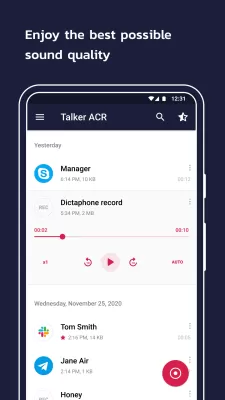 Talker ACR screenshot3