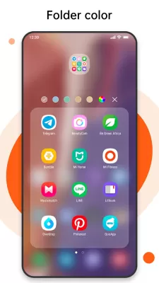 Perfect Galaxy Note20 Launcher screenshot1