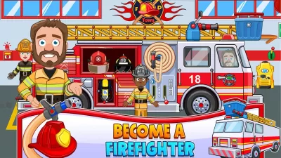 Firefighter: Fire Truck games screenshot1