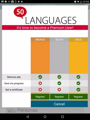 STEPS in 50 languages screenshot3
