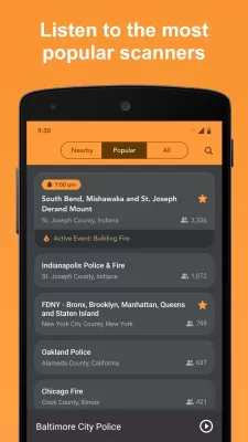 Scanner Radio screenshot1