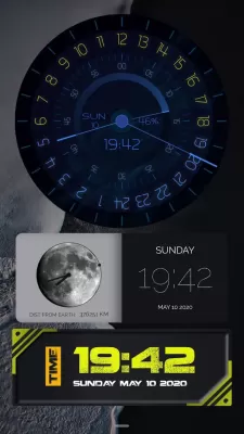 Android Clock Widgets screenshot1