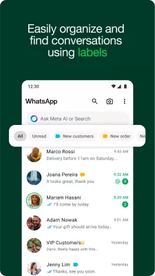 WhatsApp Business screenshot1