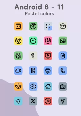 Pix Material You Icons screenshot2