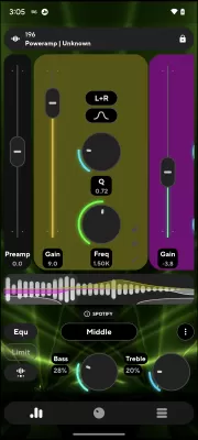 Poweramp Equalizer screenshot3