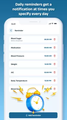 Diabetes Diary, Blood Glucose screenshot2