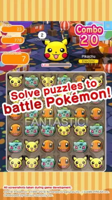 Pokémon Shuffle Mobile screenshot1
