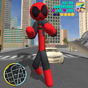 Stickman DeaBPool Rope Hero - Gansters Vegas Crime MOD APK
