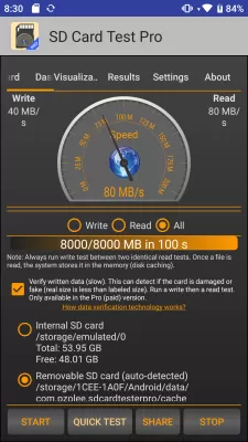 SD Card Test Pro screenshot4