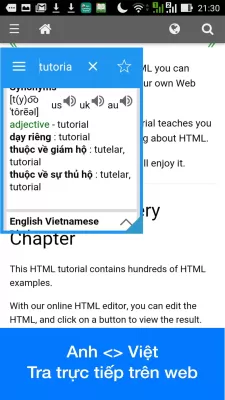 Vietnamese Dictionary Dict Box screenshot1