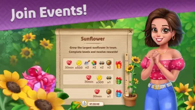 Penny's Garden : Blast Games screenshot2
