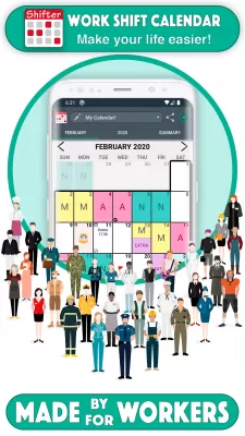 Work Shift Calendar screenshot1