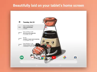 Calendar Widget by Home Agenda screenshot1