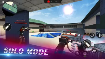 Pro Sniper: PvP Gunfight 3D screenshot1