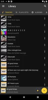 Reverse Music Player screenshot2