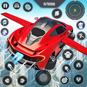 Flying Car Robot Shooting Game MOD APK