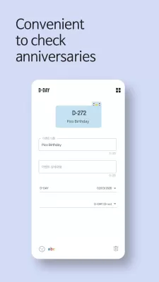 Cute Note DDay Todo screenshot2