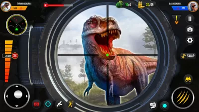 Wild Dino Hunting Jungle Games screenshot1