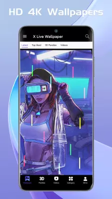 X Live Wallpaper screenshot4