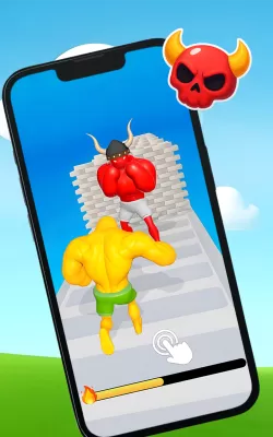 Big Man Race 3D screenshot2
