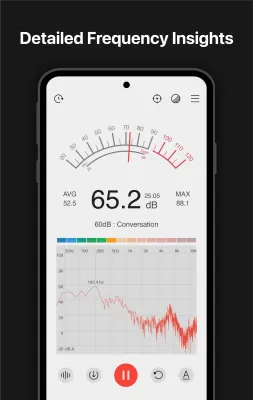 Sound meter : SPL & dB meter screenshot2