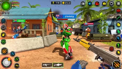 Counter terrorist robot game screenshot2