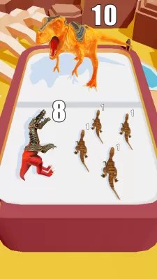 Dino game: Dinos VS Monsters screenshot4