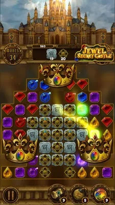 Jewel Secret Castle: Match 3 screenshot1