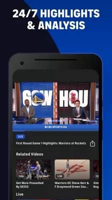 CBS Sports App: Scores & News screenshot2