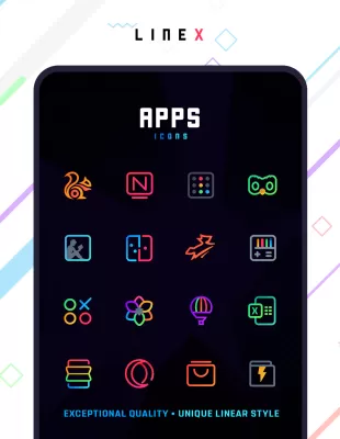 LineX Icon Pack screenshot2