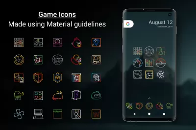 Outline Icons screenshot3