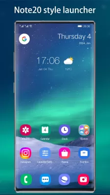 Cool Note20 Launcher Galaxy UI screenshot3