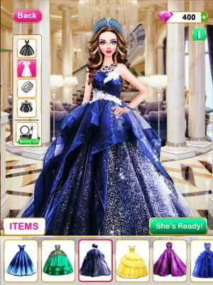 Fashion Game Makeup & Dress up screenshot2